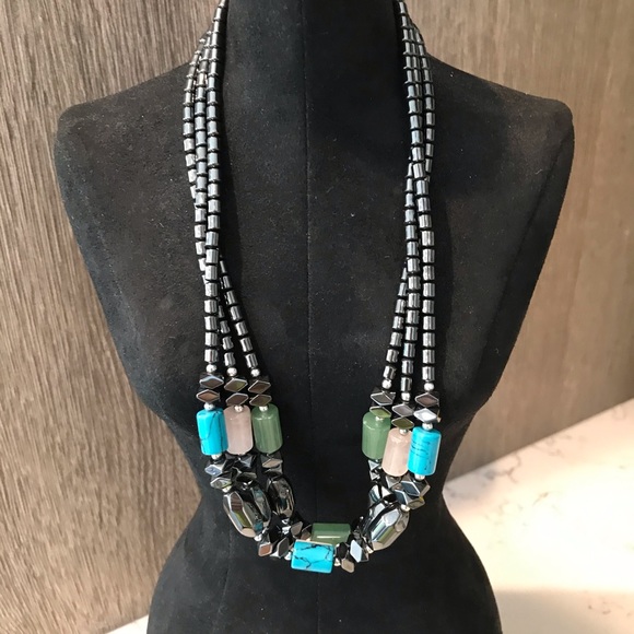 Jewelry - Layered Crystal Necklace